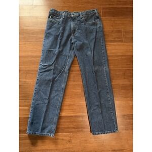 Carhartt Men's Jeans Relaxed Fit 38 x 32 Medium Wash - 100% Cotton
